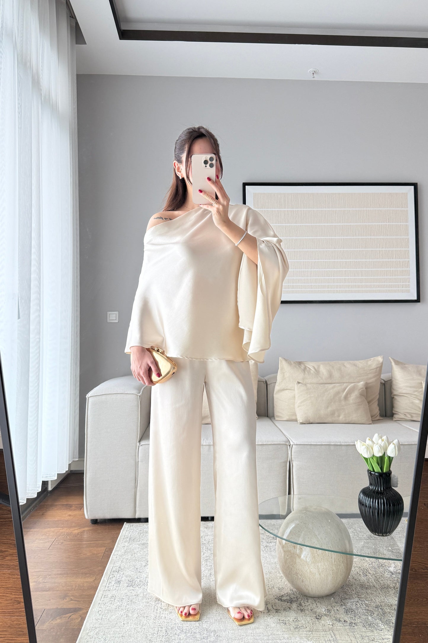 Elegant Satin Set