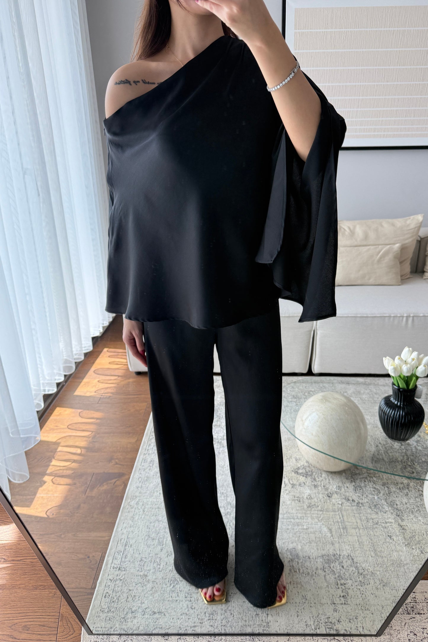 Elegant Satin Set