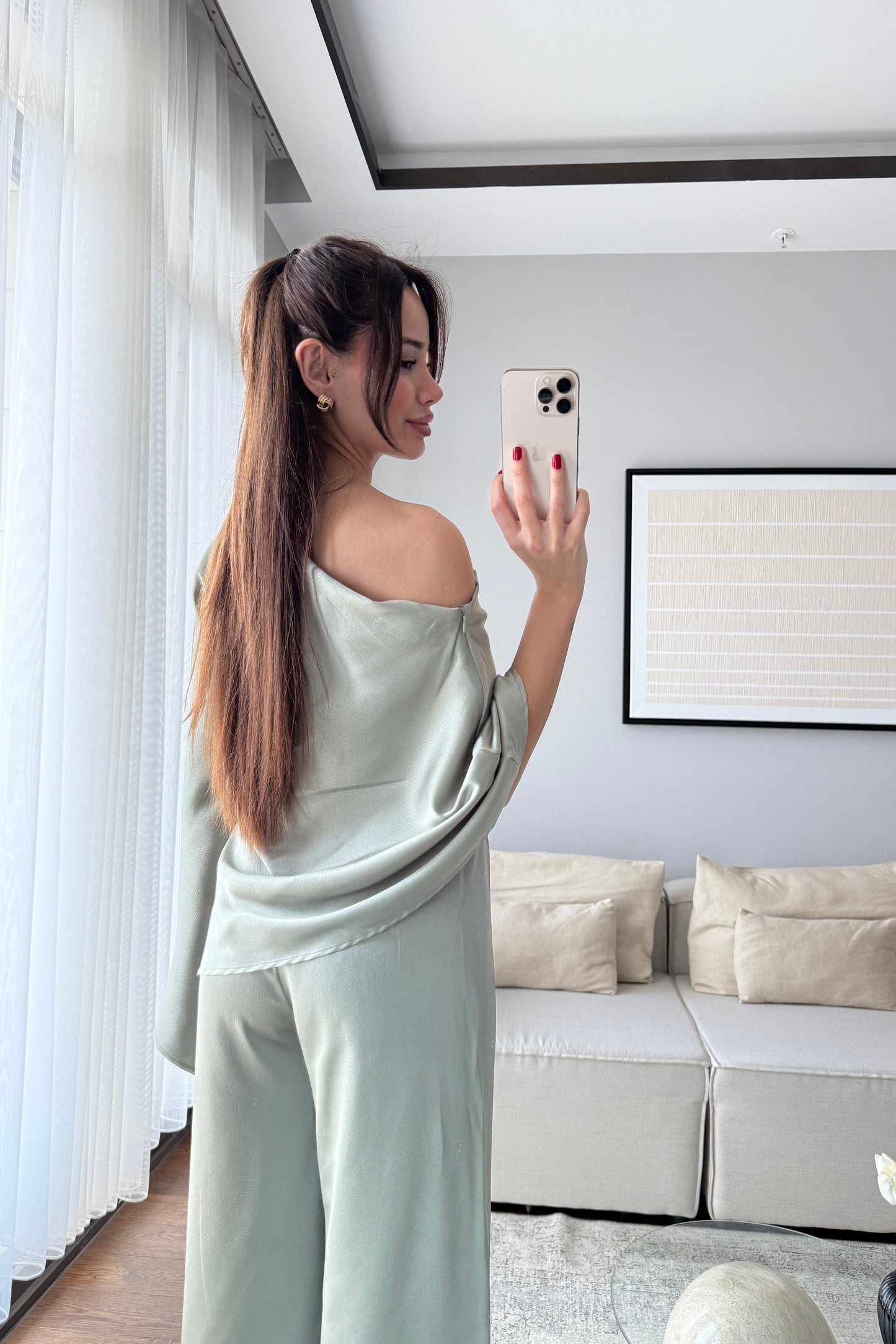 Elegant Satin Set