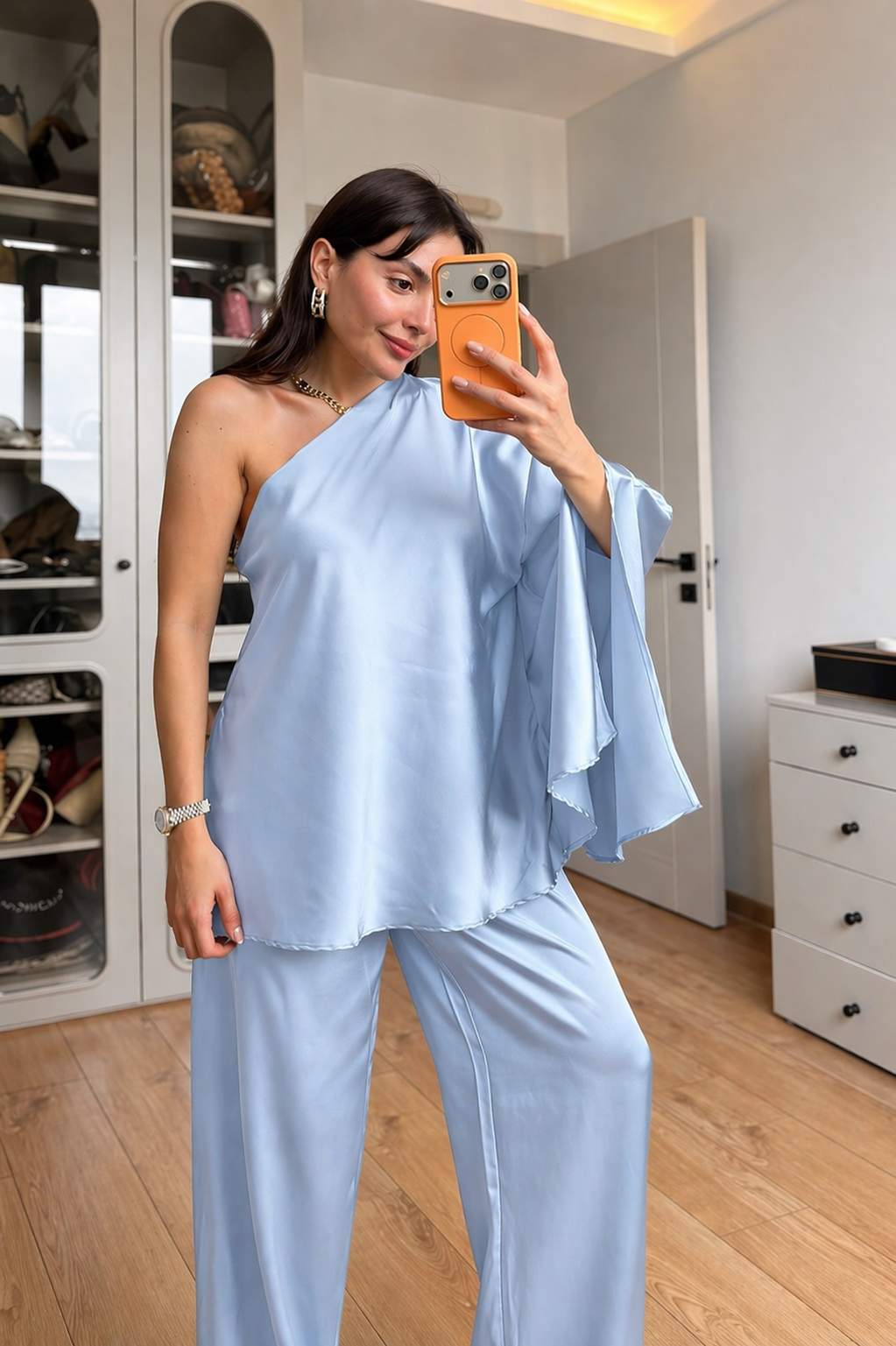 Elegant Satin Set