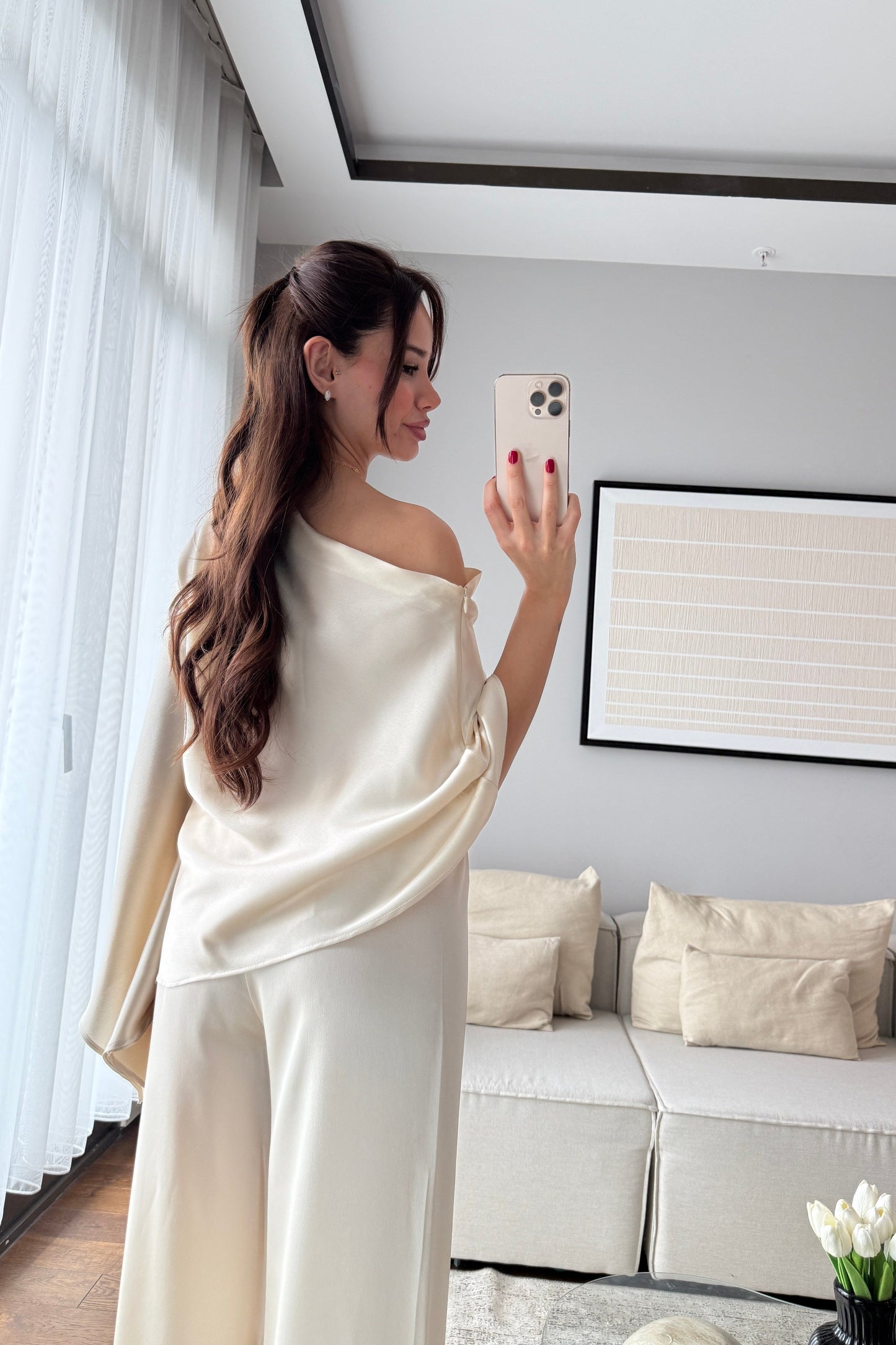 Elegant Satin Set