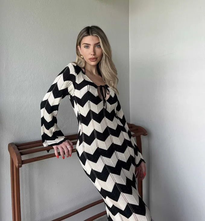 The zigzag dress